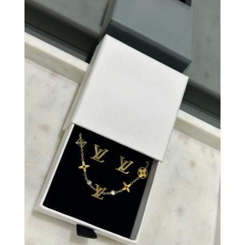 Lottie Set Gold - Pulseira + Brinco